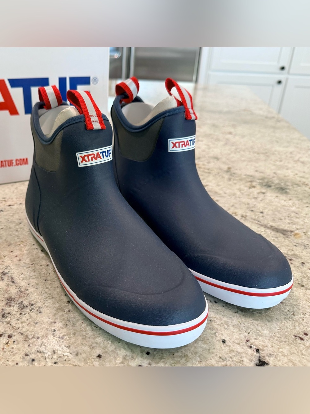 XTRATUF MEN'S ANKLE DECK BOOT "NIB" - Picture 4 of 14